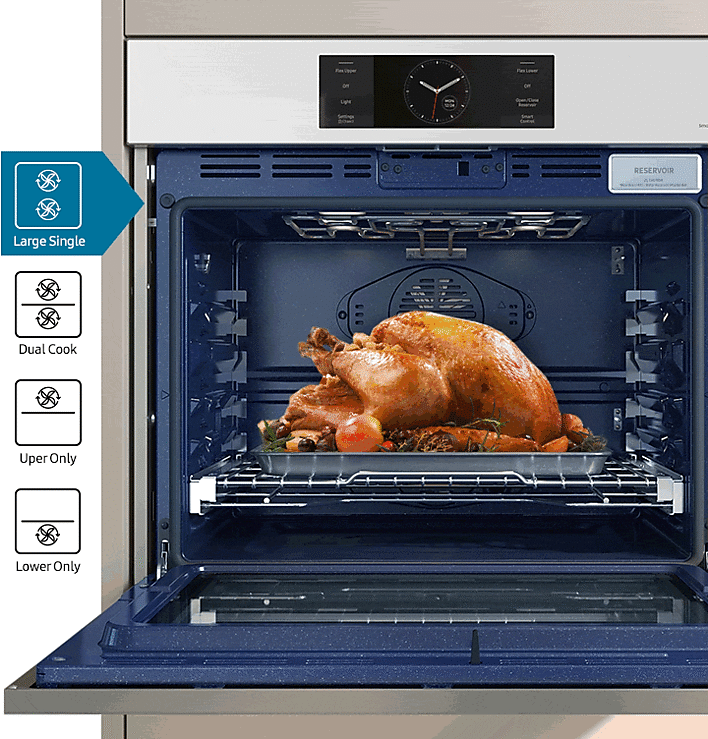 Samsung 30" Single Wall Oven with Flex Duo™ Samsung 30” Single Wall Oven with Flex Duo™
