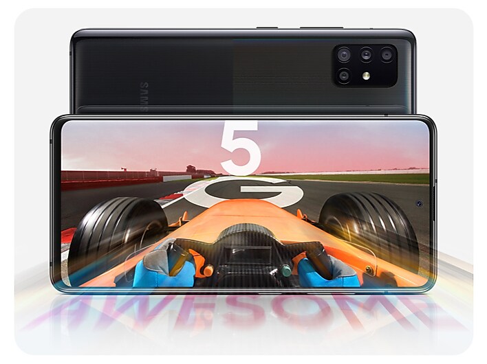 Samsung makes the top 5 fastest 5G devices³ Samsung makes the top 5 fastest 5G devices³