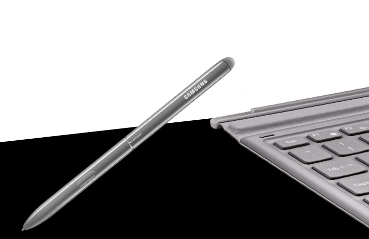 Keyboard and S Pen included Keyboard and S Pen included
