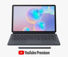 2 months of free YouTube Premium with the Galaxy Tab S6*