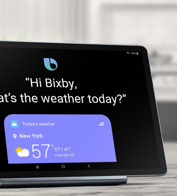 A tablet that listens to your commands A tablet that listens to your commands