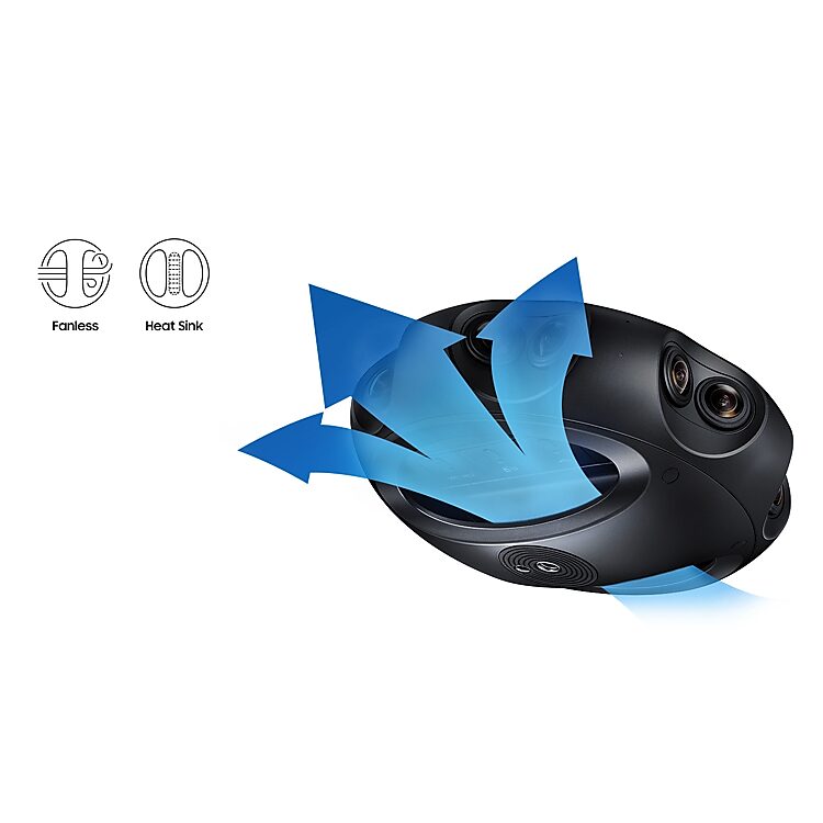 heat resistant VR camera