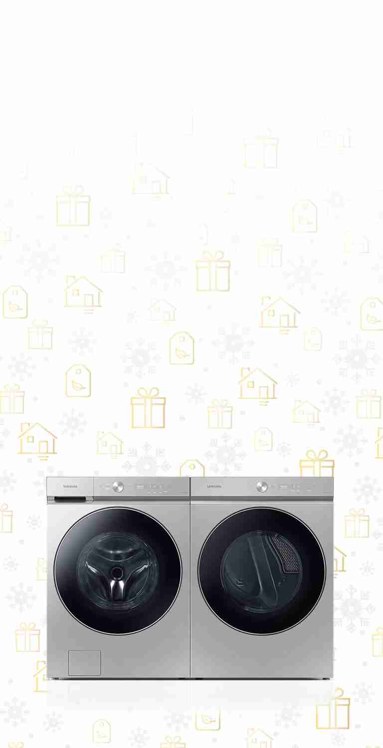 Get up to $1,000 off a select Bespoke Ultra Capacity Washer and Dryer Set