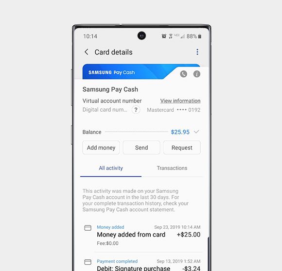 Samsung Pay Cash Samsung Pay Cash