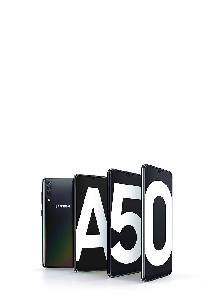 Get the new Galaxy A50 on us, with eligible trade-in Get the new Galaxy A50 on us, with eligible trade-in