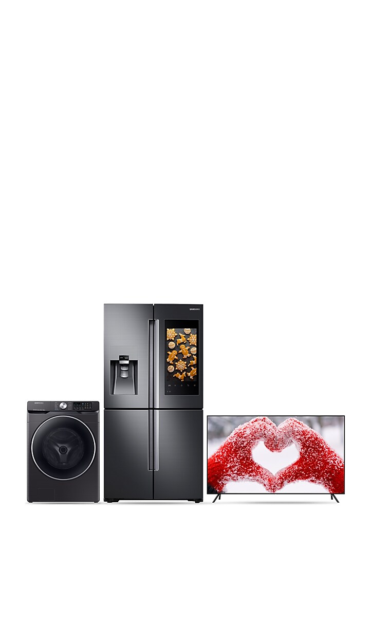 Buy two or more appliances, get $200 in Samsung credit. Buy two or more appliances, get $200 in Samsung credit.
