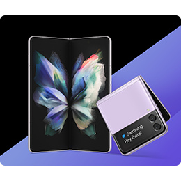 Get the highest online instant trade-in valuesᵝ with Galaxy Z Fold3 5G or Z Flip3 5Gθ Get the highest online instant trade-in valuesᵝ with Galaxy Z Fold3 5G or Z Flip3 5Gθ