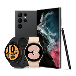 Get a select Galaxy Watch4 on us with Galaxy S22+ or S22 Ultra Get a select Galaxy Watch4 on us with Galaxy S22+ or S22 Ultra