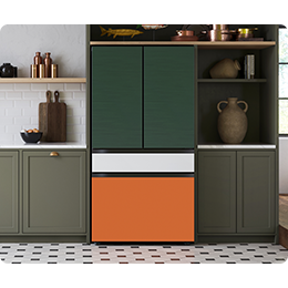 Meet your all-new BESPOKE 4-Door French Door Refrigerator Meet your all-new BESPOKE 4-Door French Door Refrigerator