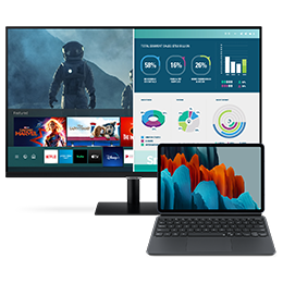Get 29% off the Galaxy Tab S7, cover and Smart Monitor Premium Package. Get 29% off the Galaxy Tab S7, cover and Smart Monitor Premium Package.