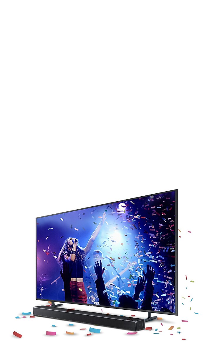 Save up to 40% when you buy a TV and soundbar bundle Save up to 40% when you buy a TV and soundbar bundle