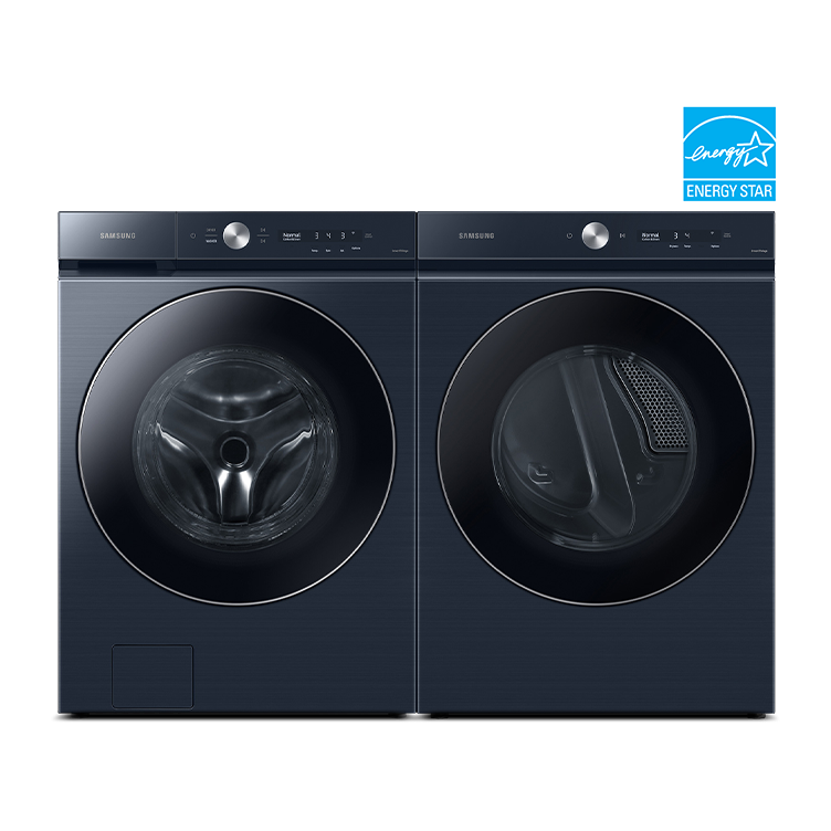 Select Bespoke Ultra Capacity Washer or Dryers in Brushed Navy Select Bespoke Ultra Capacity Washer or Dryers in Brushed Navy