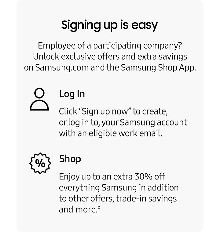 Signing up is easy Signing up is easy