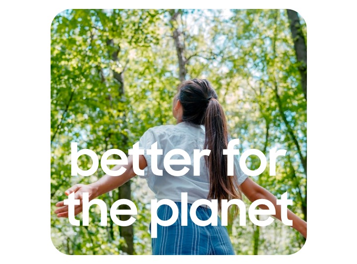 It's better for the planet