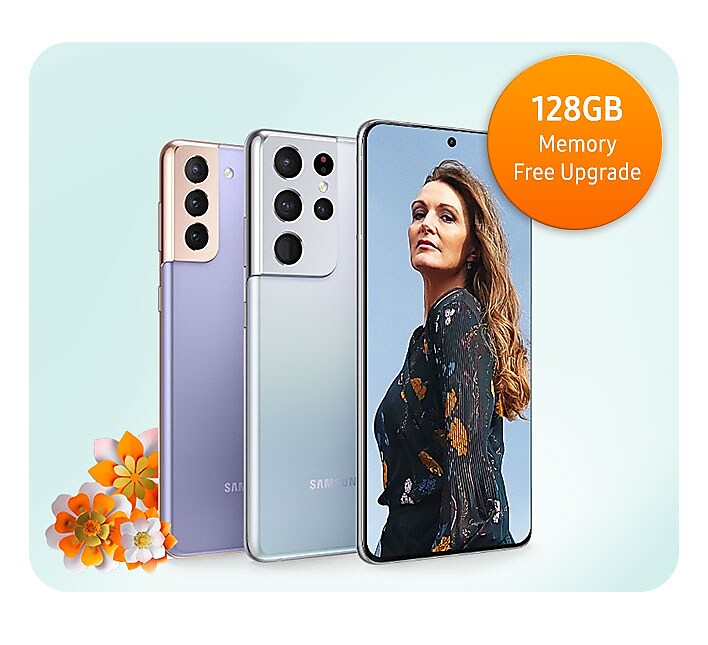 Give more memory power to mom with the all-new Galaxy S21 5G series. Give more memory power to mom with the all-new Galaxy S21 5G series.