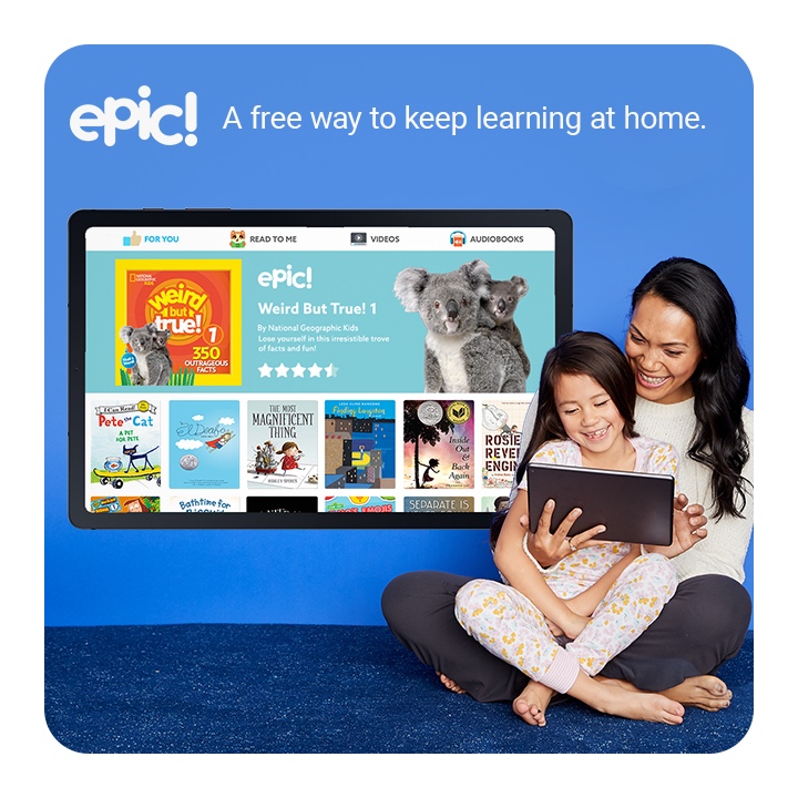 Get kids reading more with a library of 40k books. Get kids reading more with a library of 40k books.