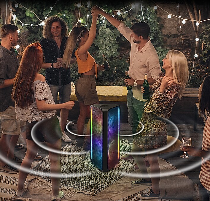 Crank up your party with High Power sound Crank up your party with High Power sound