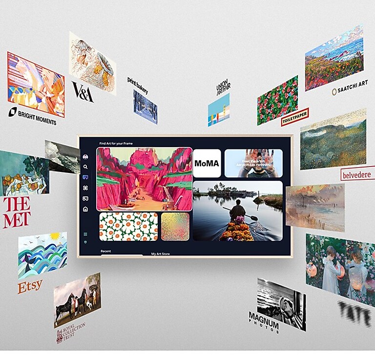 Your personal art gallery on your TV