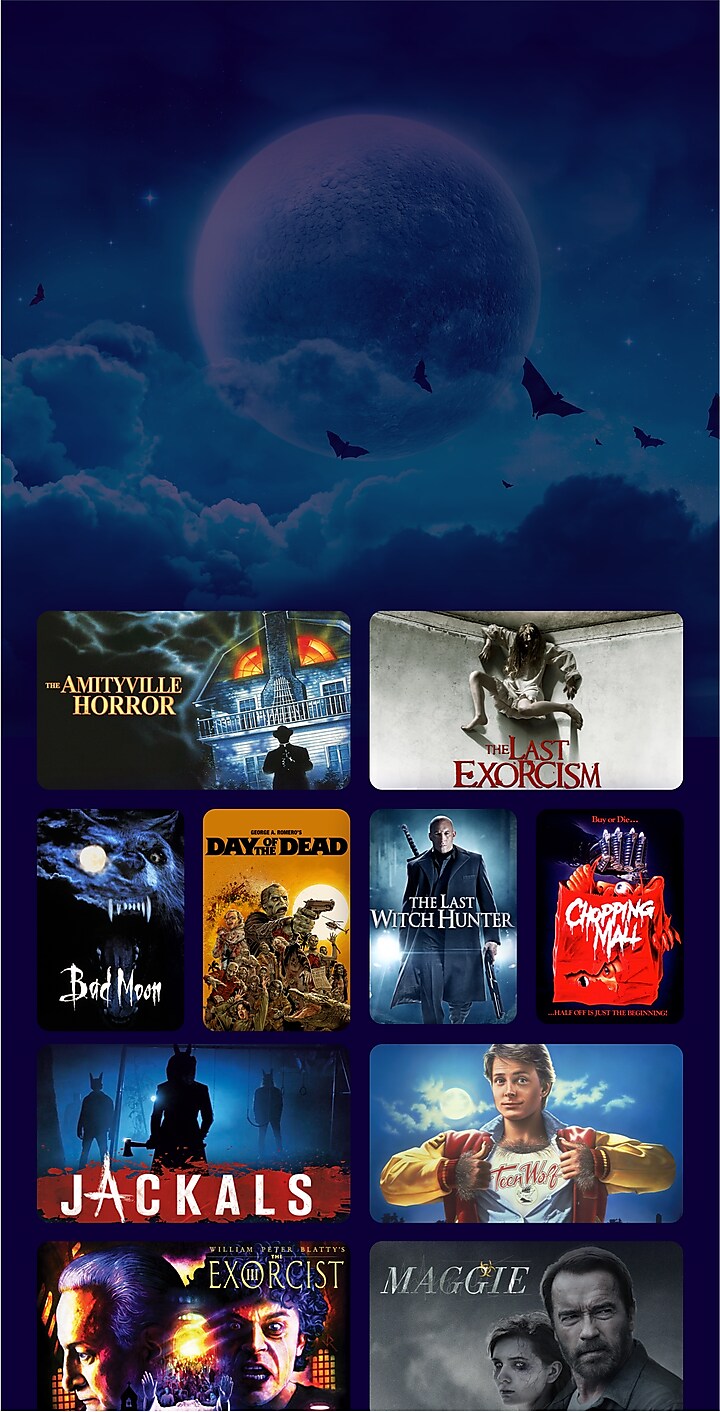 Serve up scares all month long Serve up scares all month long