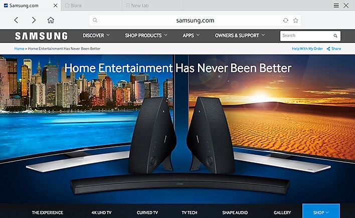Full Web Browser