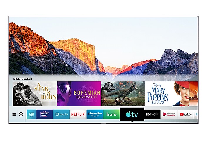 QLED meets the new Apple TV app QLED meets the new Apple TV app