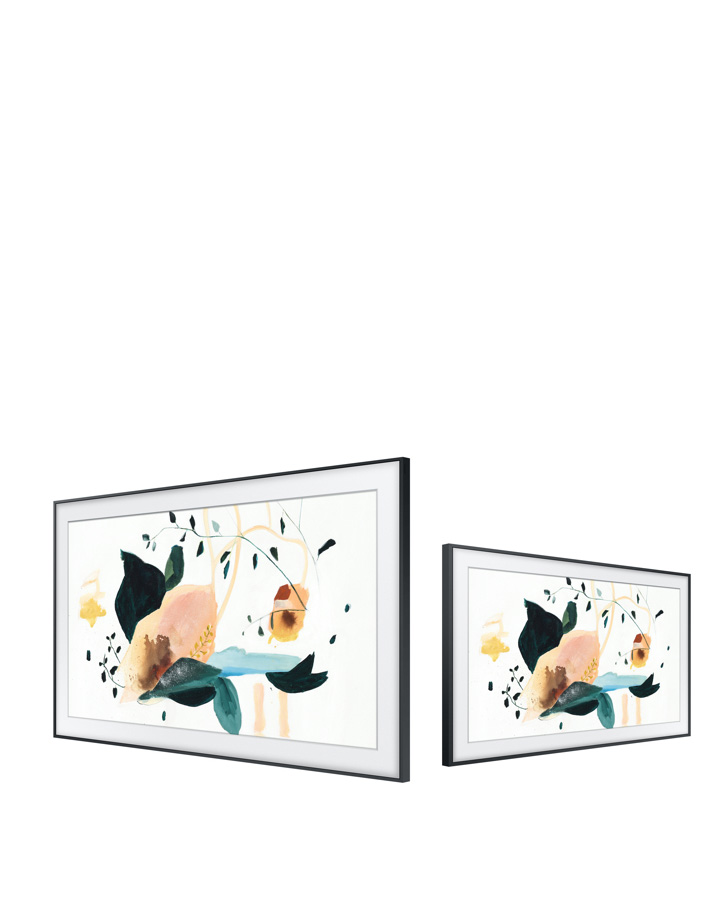 The Frame comes in a variety of sizes, from 32" to 75", to complement any space.