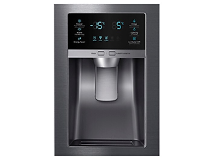 LED Display with Water and Ice Dispenser