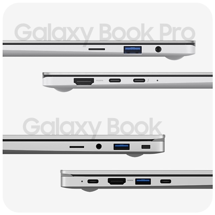 Galaxy book ports for every work situation Galaxy book ports for every work situation