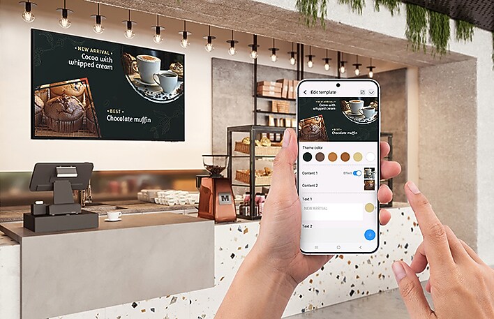 Control content with your personal device Control content with your personal device