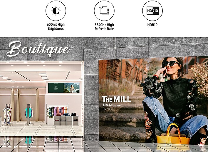 Maximize customer immersion with eye-catching visuals Maximize customer immersion with eye-catching visuals