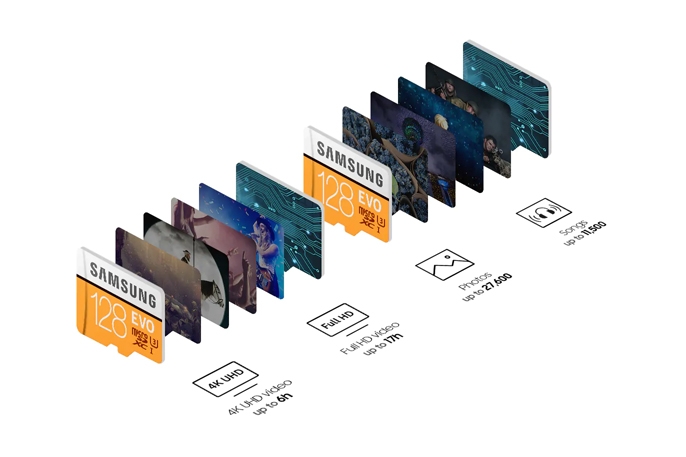 128GB storage
