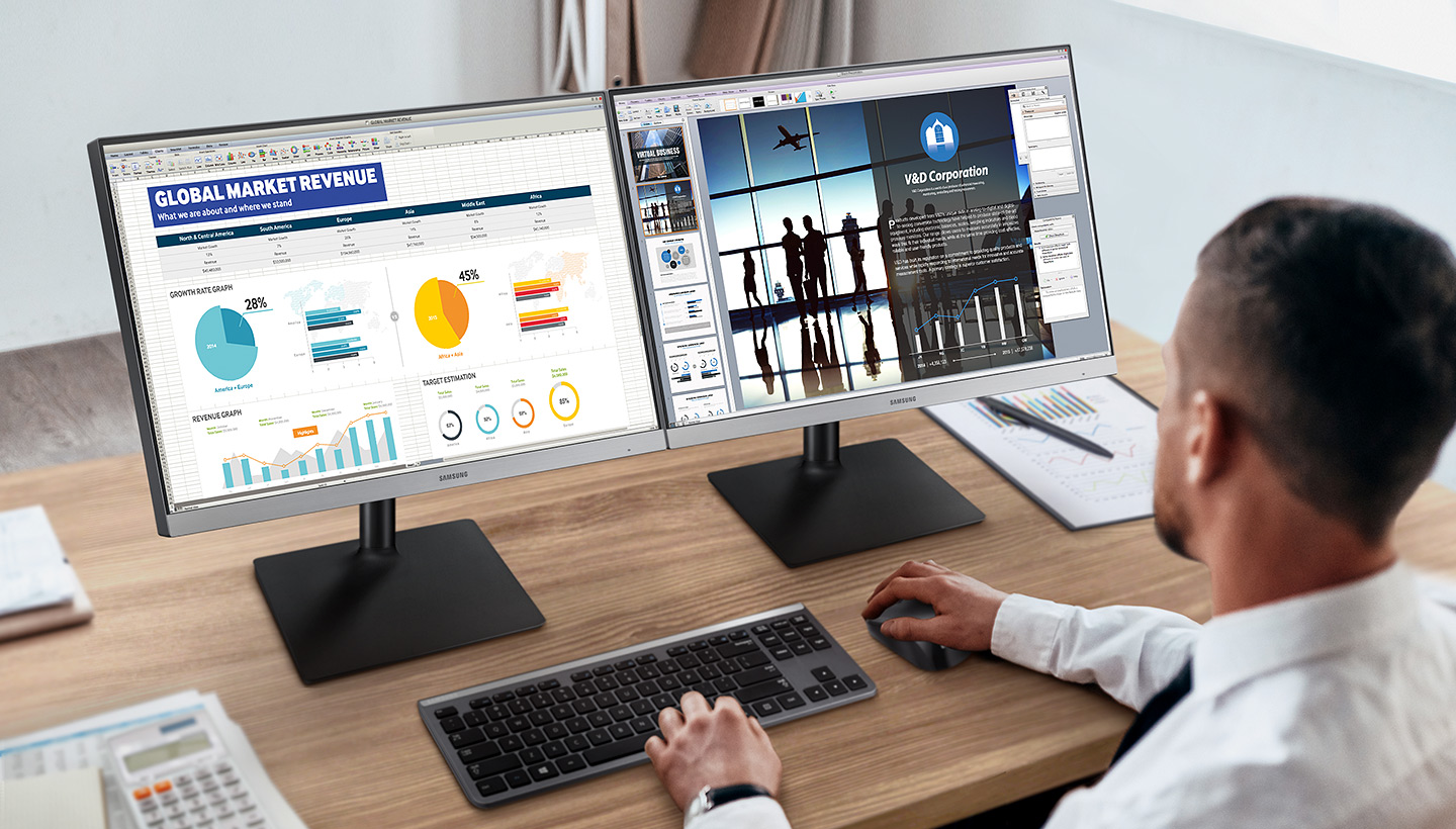 slim-bezel monitor for business slim-bezel monitor for business