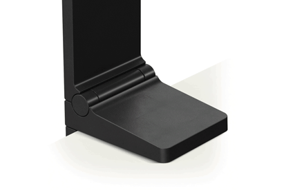 Durable monitor hinge for screen positioning Durable monitor hinge for screen positioning