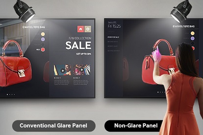 Non-Glare Panel for Enhanced Readability