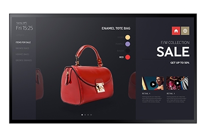 Interactive & touch displays Interactive & touch displays