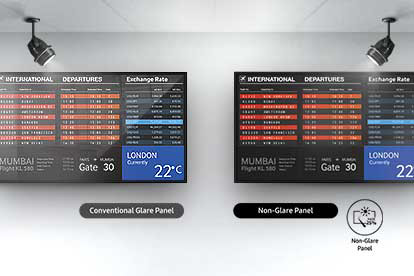 non-glare display panel non-glare display panel