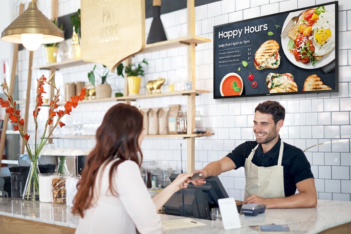 Full HD digital signage display Full HD digital signage display