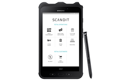 SCANDIT barcode scanning software SCANDIT barcode scanning software