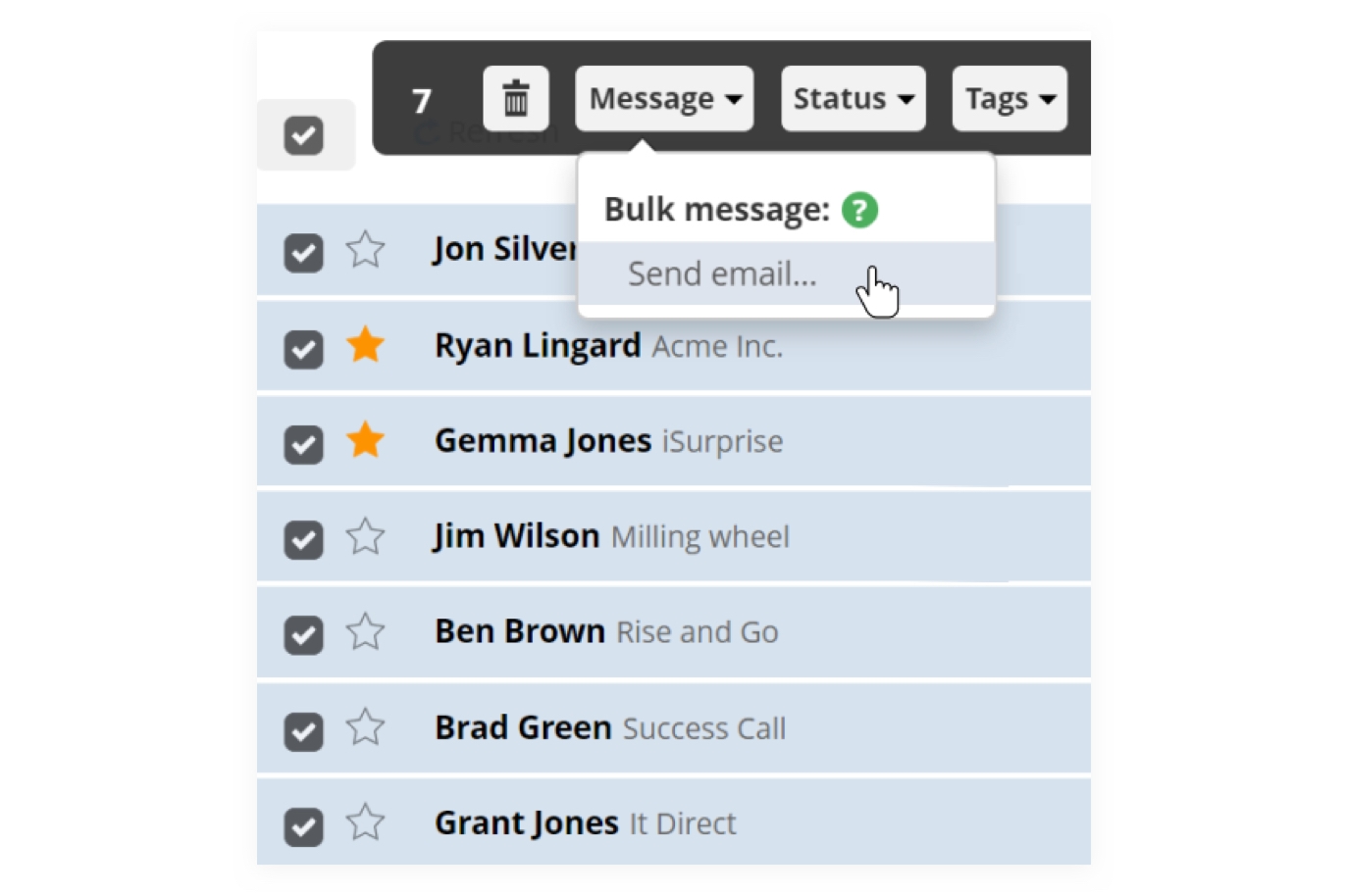Bulk email Bulk email