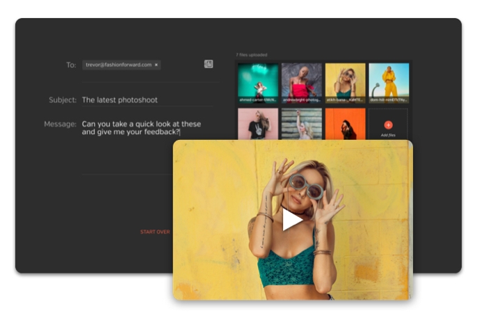 Large file sharing Large file sharing