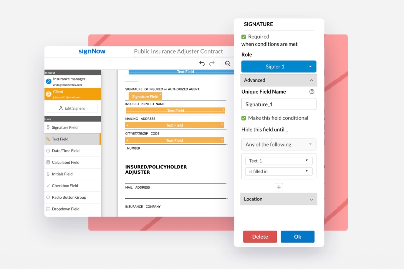 Quickly fill out and sign documents Quickly fill out and sign documents