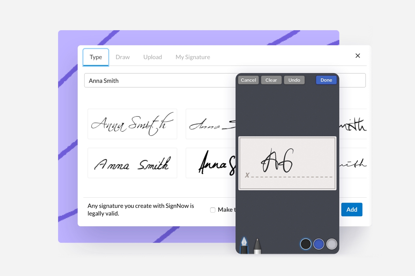 Approve documents on any device Approve documents on any device