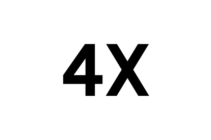 4X 4X