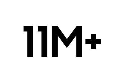 11M+ 11M+