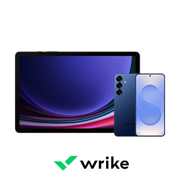 Get a 90-day free trial of Wrike with eligible Galaxy devices Get a 90-day free trial of Wrike with eligible Galaxy devices