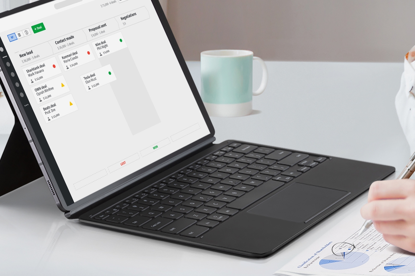 Visualize sales data and fill your pipeline with Pipedrive CRM Visualize sales data and fill your pipeline with Pipedrive CRM