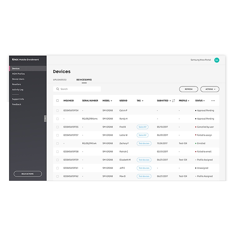 automated MDM and EMM enrollment and sign in automated MDM and EMM enrollment and sign in