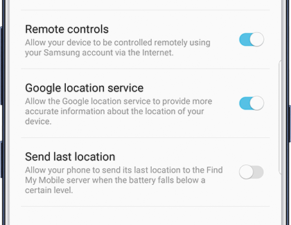 Set Up Find My Mobile