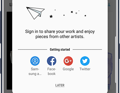 Create or Sign into a PENUP Account