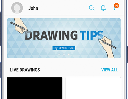 Sign into an Existing PENUP Account
